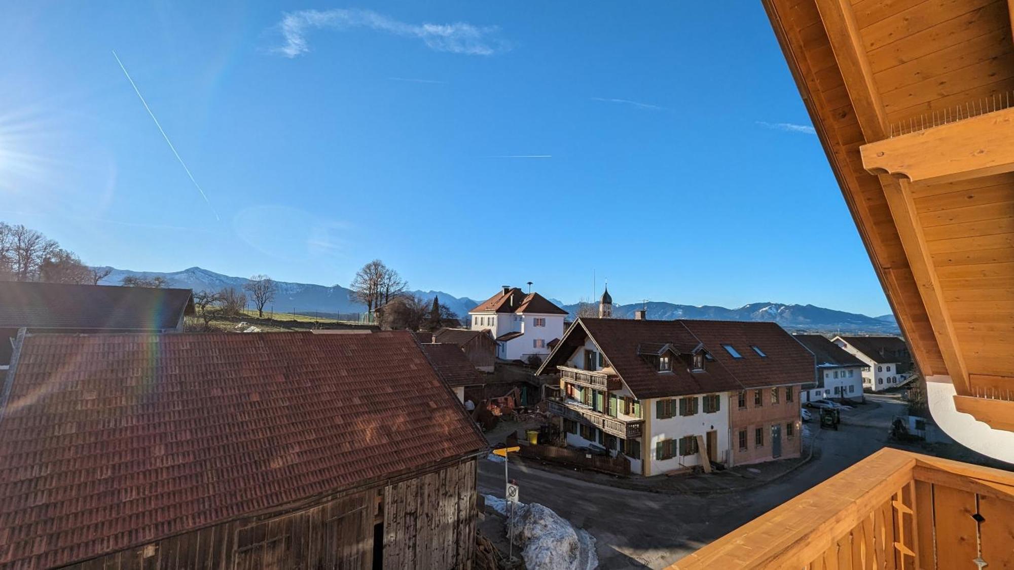 Liboria I Traumhafte Ferienwohnung In Aidling Am Riegsee Mit Atemberaubendem Panoramablick! Extérieur photo